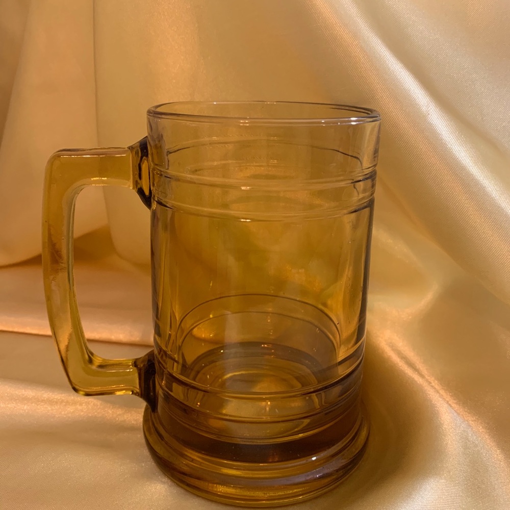 Hazel Atlas Continental Can Company Amber Beer Mug
